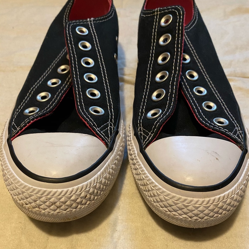Black Low Top Converse